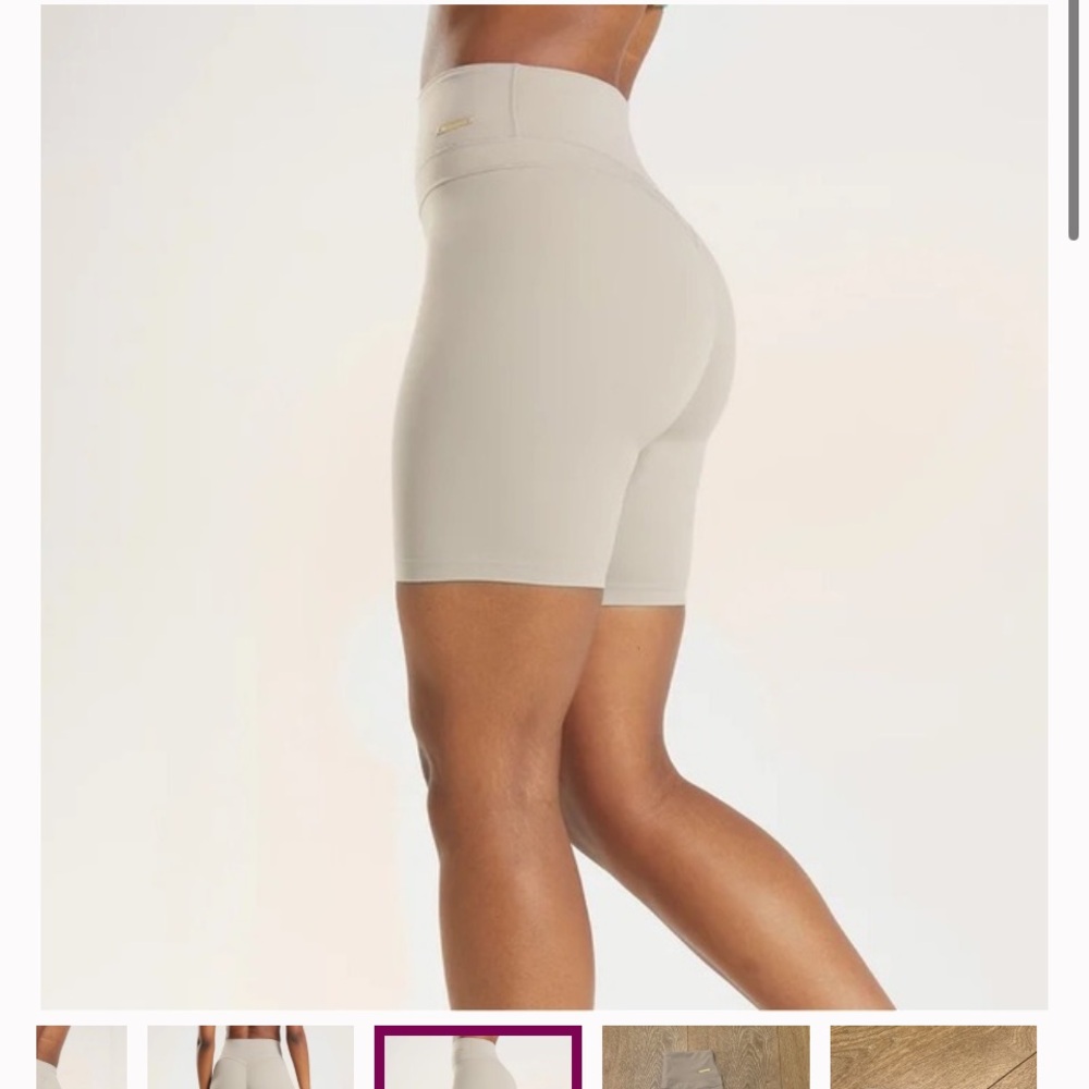 Whitney Simmons cycle shorts in mink